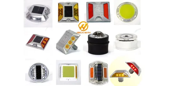 Parafuso prisioneiro solar plástico de alumínio reflexivo resistente IP68 da estrada de Jackwin impermeável