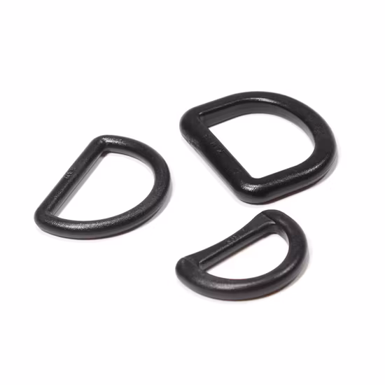 Logotipo personalizado de fábrica preto POM saco plástico cinta ajustador de escada fivela de came de alta qualidade