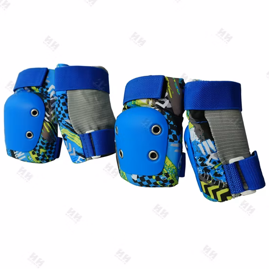 Joelheiras e cotoveleiras de espuma profissional de alta qualidade para esportes