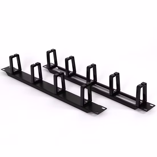 Anéis D de plástico para gerenciamento de cabos de 19